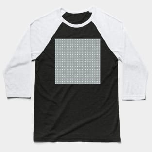 Light Slate Gray Polka Dots Baseball T-Shirt